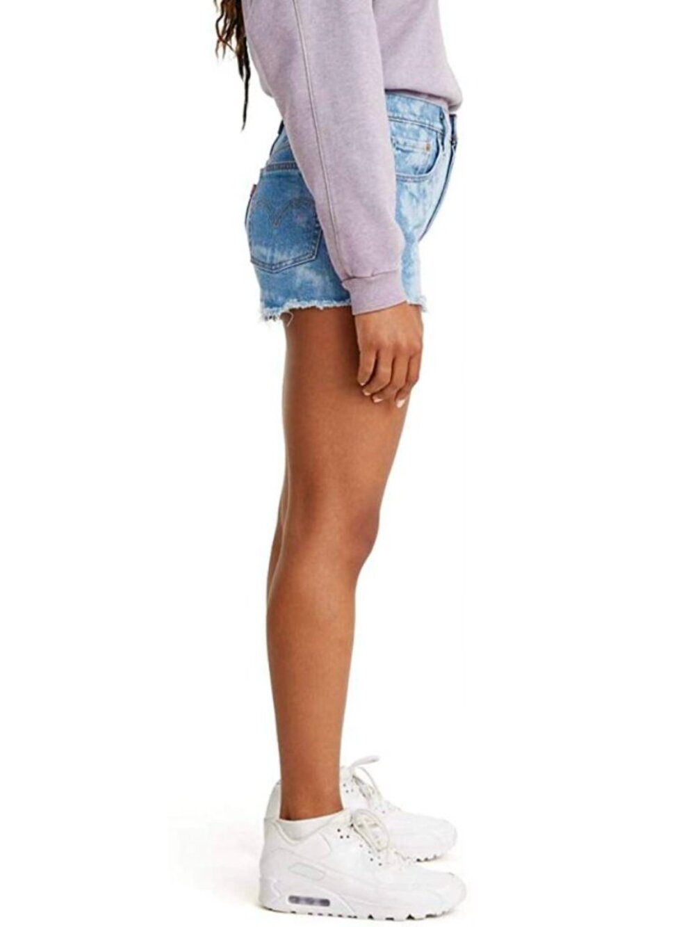 Levi's 501 High Rise Stretch Short - Picture 4 of 9